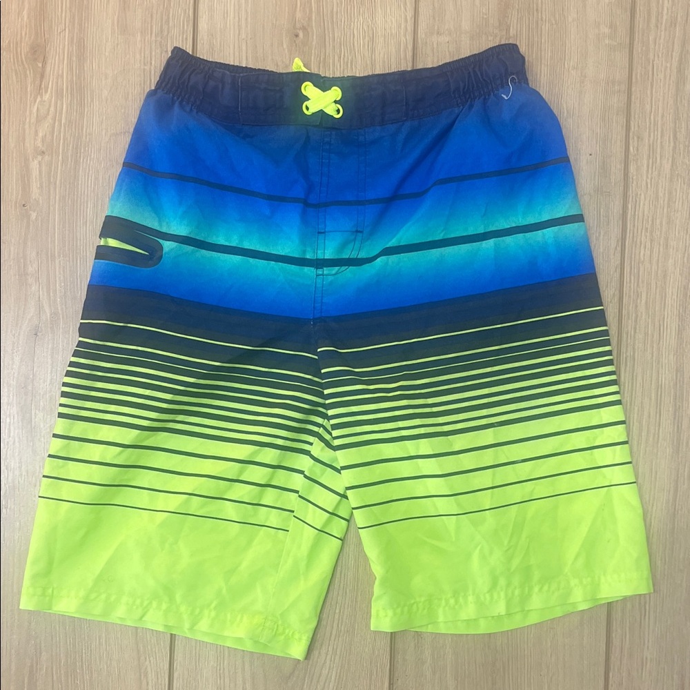 Wonder Nation Navy and White Athletic Shorts